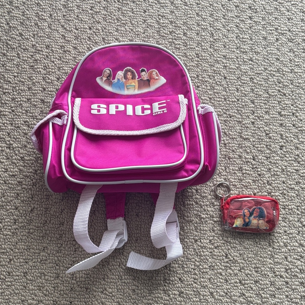 Spice Girls Mini Backpack with Keychain